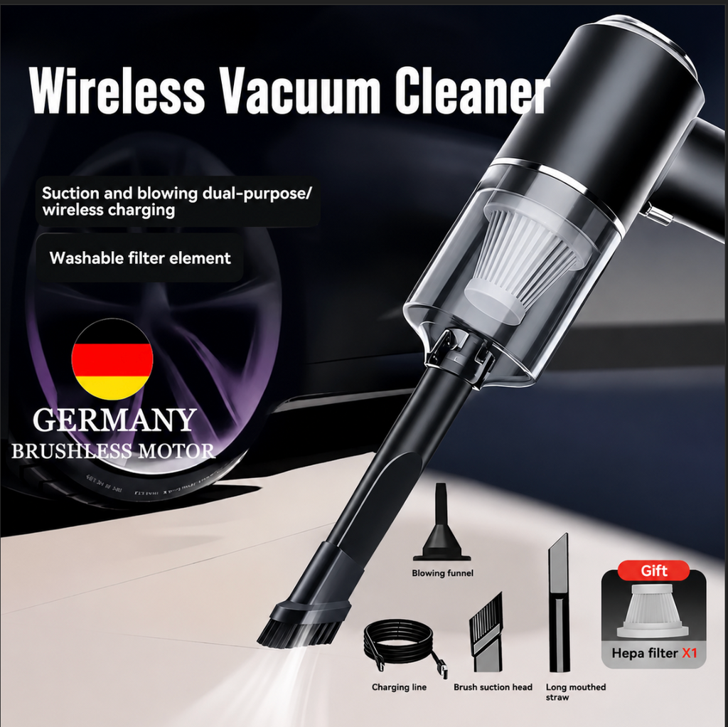 The Wireless Handheld Vacuum Cleaner